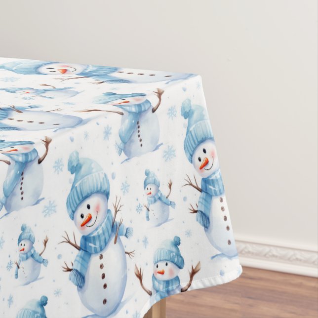 Mantel Muñecos de nieve felices (In Situ)