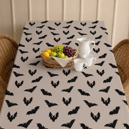 Mantel Murciélagos Espeluznantes Negros Taupe Halloween V