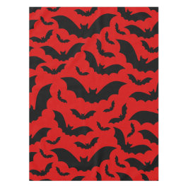 Mantel murciélagos vampiros góticos de Halloween rojos