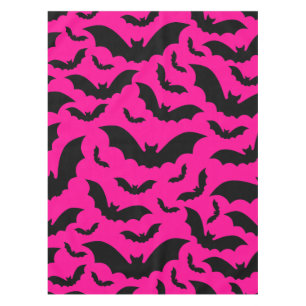 Mantel murciélagos vampiros góticos de Halloween rosados