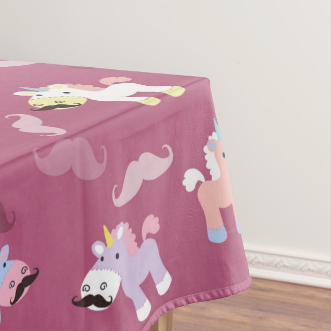 Mantel ¡Mustachio Unicornio! (In Situ)