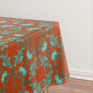 Mantel MVB Tribal Terracotta Green Blitz