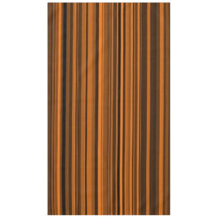 Mantel Naranja Brown Black Stripes