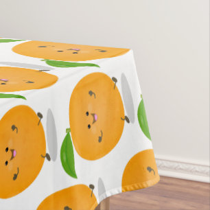 Mantel Naranja de danza dulce cítricos
