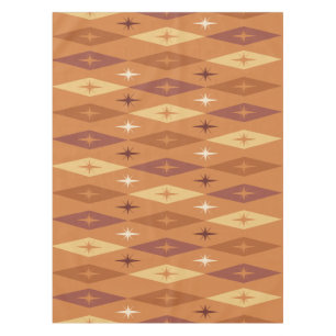 Mantel Naranja de las estrellas de diamantes atómicas de