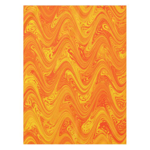 Mantel Naranja de mareo Patrón rojo amarillo