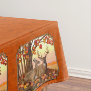 Mantel Naranja de otoño de Whitetail Deer Maple Tree