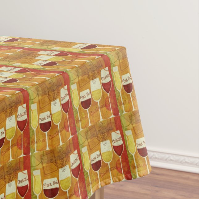 Mantel Naranja de patrón Pinot Chianti de vino blanco roj (In Situ)