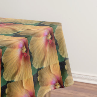 Mantel Naranja Hibiscus Ruffle