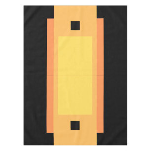 Mantel Naranja mínimo amarillo negro