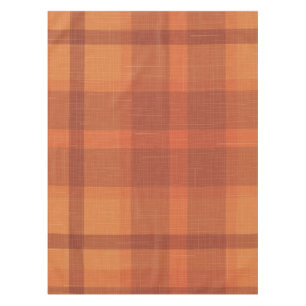 Mantel Naranja Rústico Otoño Otoño Tartán Wrapping P