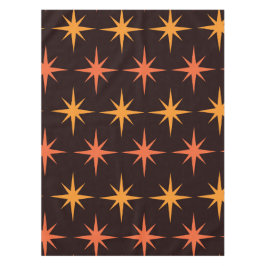 Mantel Naranja y Amber Starburst Mid Century Modern