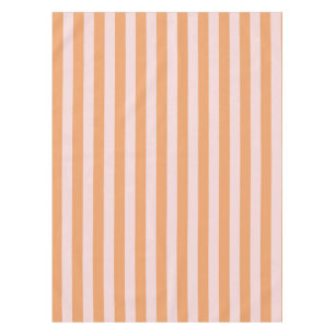 Mantel Naranja y rayas rosadas vibrantes Boho primavera y
