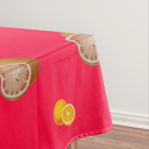 Mantel Naranjas - anaranjada Citrus - fruits pink
