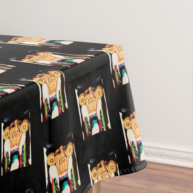 Mantel NATIVE AMERICAN tablecloth (In Situ)