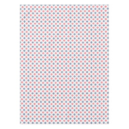 Mantel Nautical Red White Blue Fun Celebración Patriótica