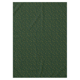 Mantel Navidad Verde Amarillo Estrella Raya Navidad 