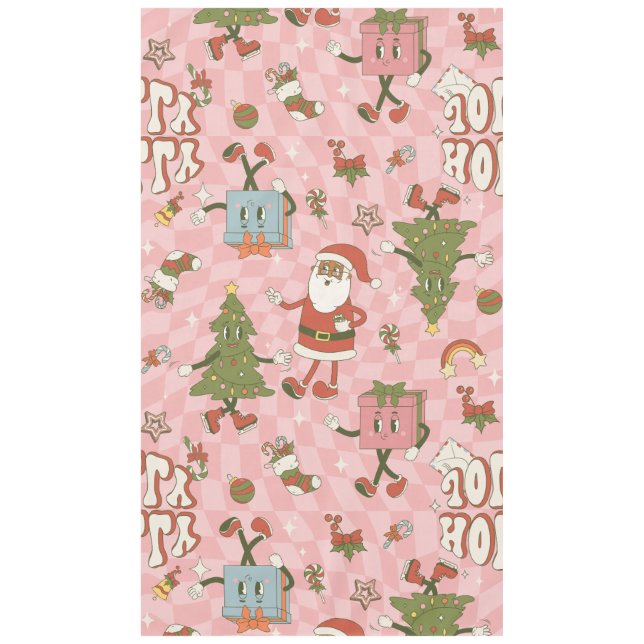 Mantel navidades africanos de santa negra de los años 196 (Anverso)