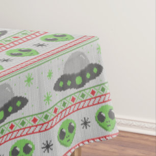 Mantel Navidades Alien Ugly Sweater