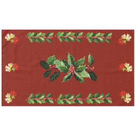 Mantel Navidades bailando ángeles bebés en rojo