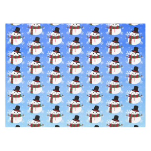 Mantel Navidades blancos Snowman