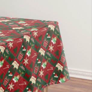 Mantel Navidades Bloques-52x70 TABLECLOTH
