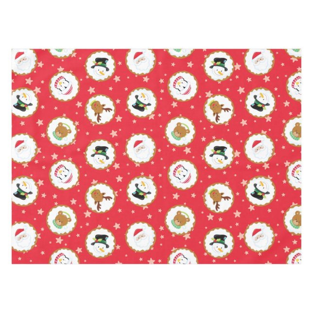 Mantel Navidades Critters Tablecloth (Frente (Horizontal))