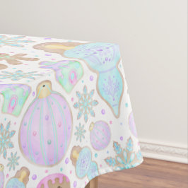 Mantel Navidades Cute para niños Patrón de galletas de pa