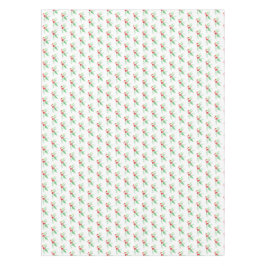 Mantel Navidades de bayas rojas Holly acuarela