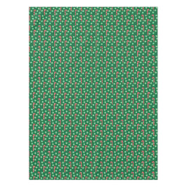 Mantel Navidades de caña de caña de caña verde roja