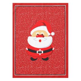 Mantel Navidades de Cute Santa Claus