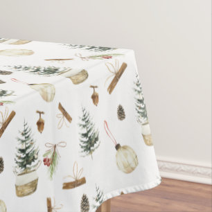 Mantel Navidades de Eucalyptus Acorns