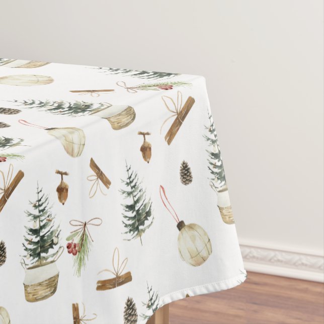 Mantel Navidades de Eucalyptus Acorns (In Situ)