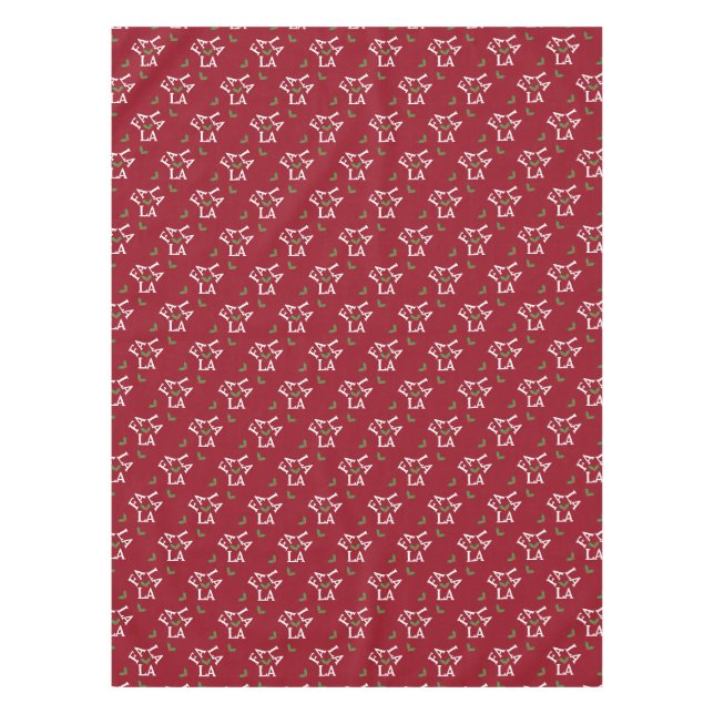 Mantel Navidades de Fa La Festive Holly (Anverso)