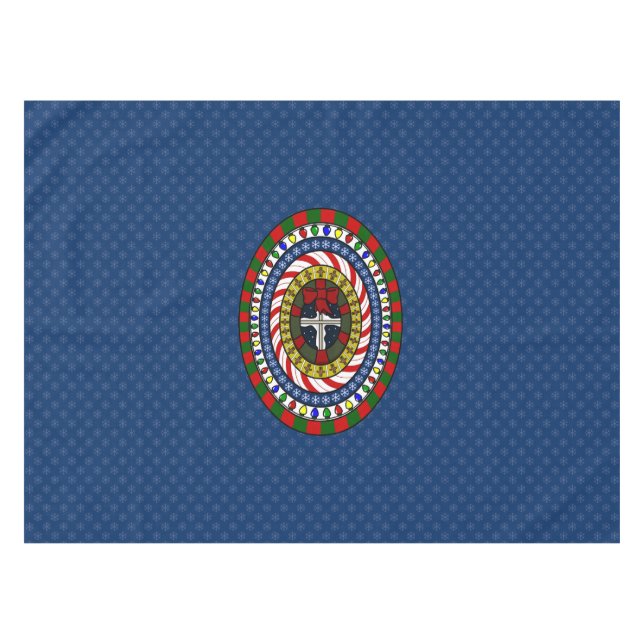 Mantel Navidades de juego Tablecloth (Frente (Horizontal))