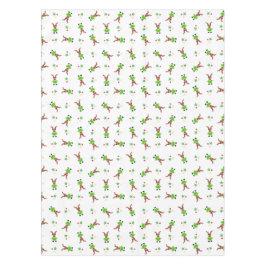 Mantel Navidades De Kasky De Oro Y Verde Festividad