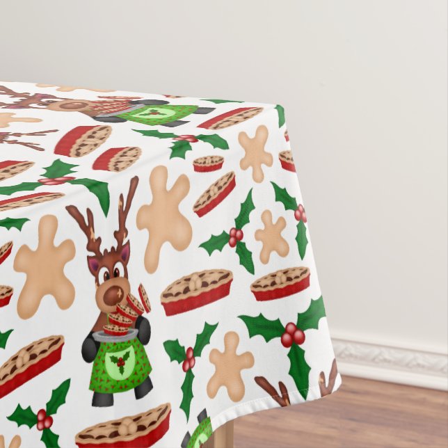 Mantel Navidades De Kasky Verde Y Rojo Festividad Rina (In Situ)