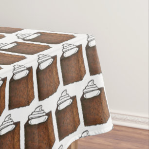 Mantel Navidades de la rebanada de pan de jengibre hacien