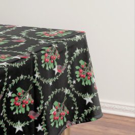 Mantel Navidades de la Red Robin Wreath, estrella gris