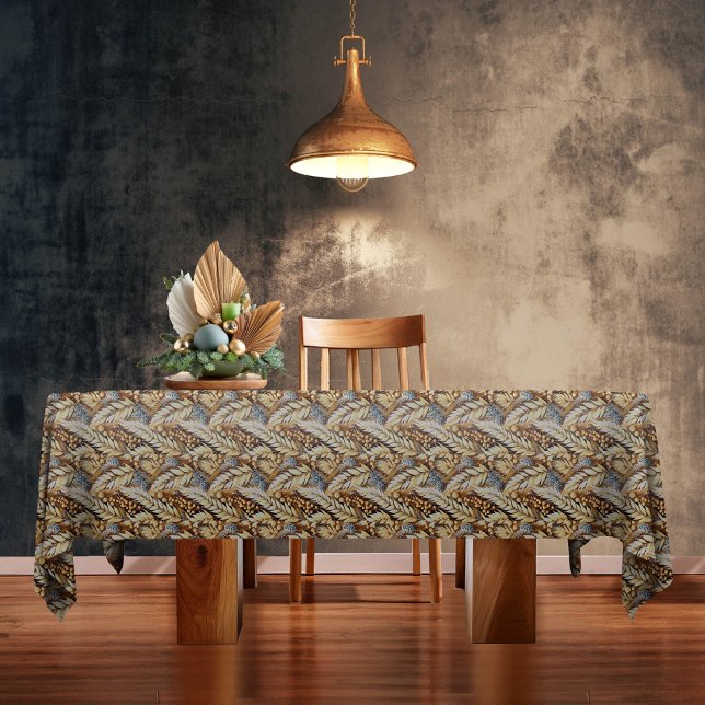 Mantel Navidades de los tonos de la Tierra Patrón de mora (Subido por el creador)