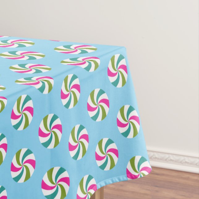 Mantel Navidades de menta azul (In Situ)