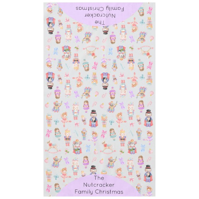 Mantel Navidades de Nutcracker (Anverso)