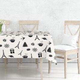 Mantel Navidades de París | Patterado