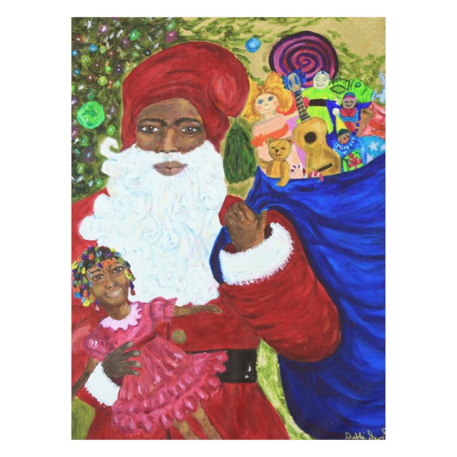 Mantel Navidades de personalizable Ropa de mesa - Regalos (Anverso)