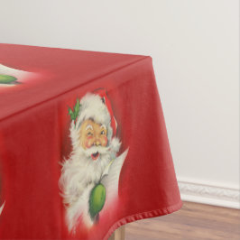 Mantel Navidades de Vintage Santa Claus