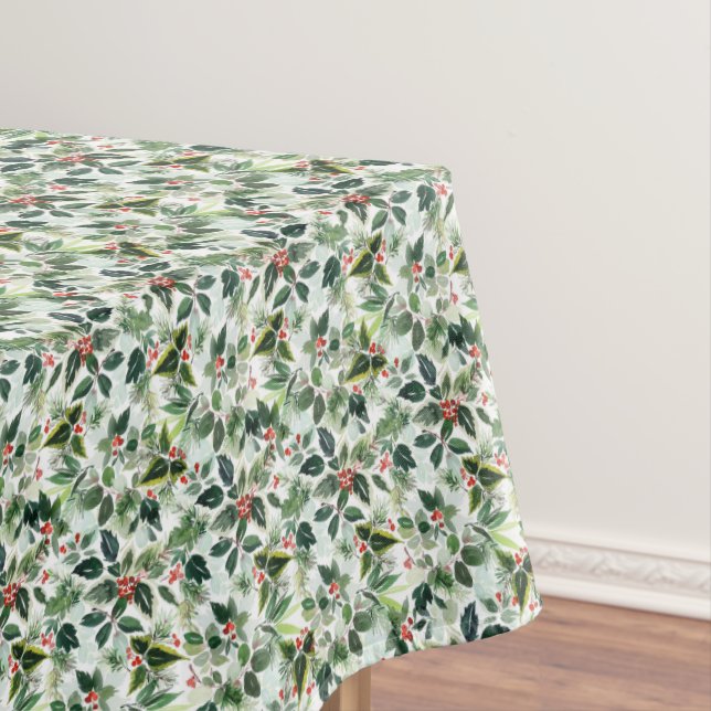 Mantel Navidades de Winterberry y hojas variadas (In Situ)