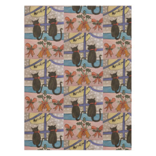 Mantel Navidades del gato negro