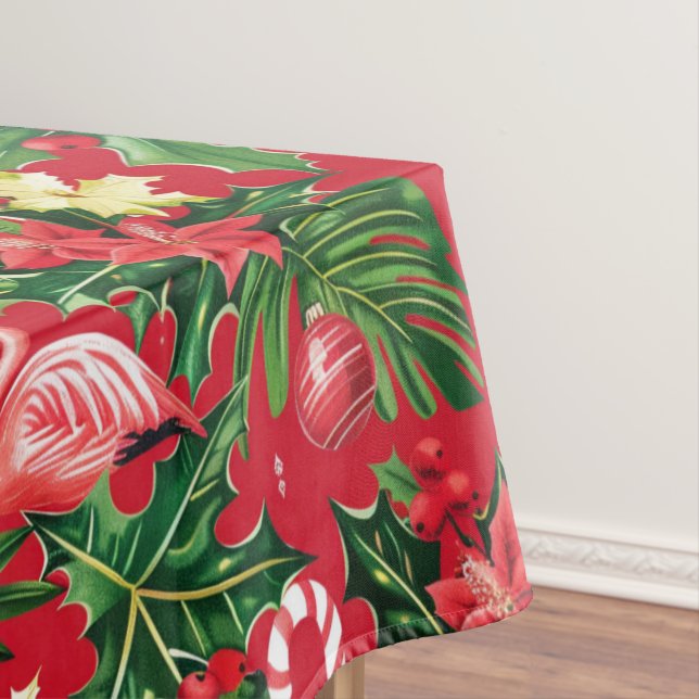 Mantel Navidades del patrón tropical de julio (In Situ)
