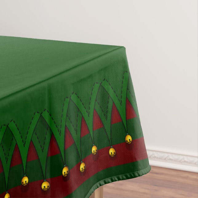 Mantel Navidades Elf Tabletas Cuidados Decoración De Elfo (In Situ)