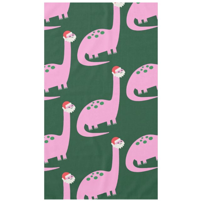Mantel navidades feos dinosaurio brontosauro (Anverso)